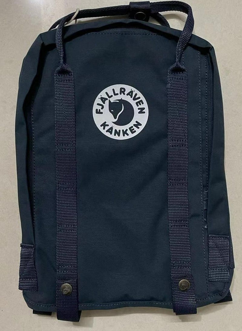 Classic Casual Backpack School Bag Military Blue