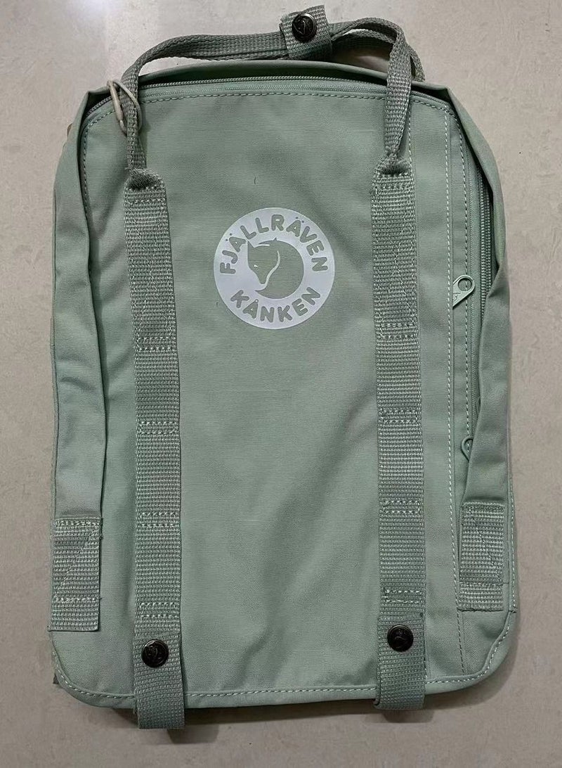 Classic Casual Backpack School Bag Mint Green