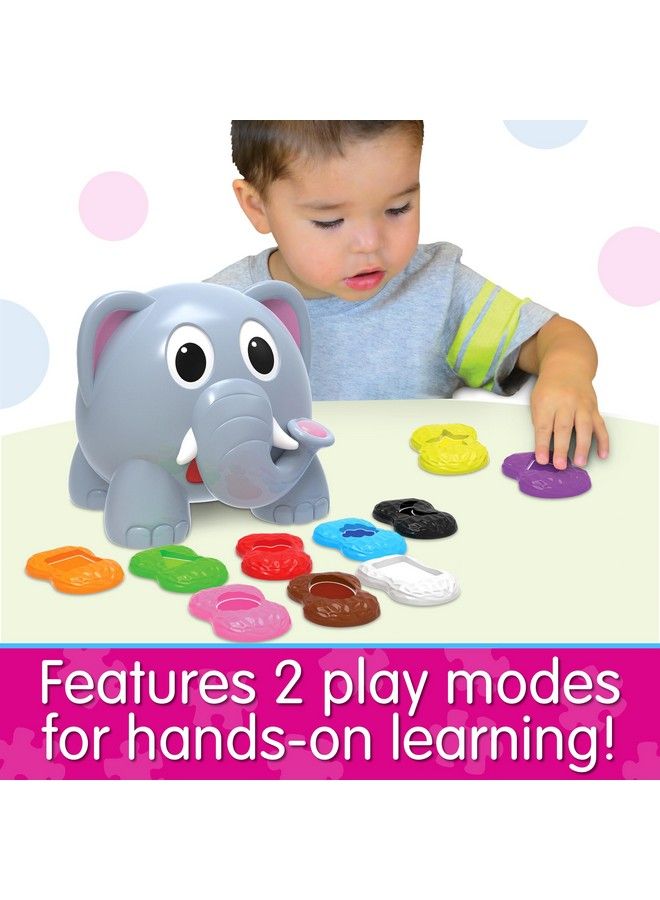 : Learn With Me Shapes Elephant Color & Shapes Teaching First Learning Toys For Toddlers Gifts For Boys & Girls Ages 2 Years And Up Preschool Learning Toy