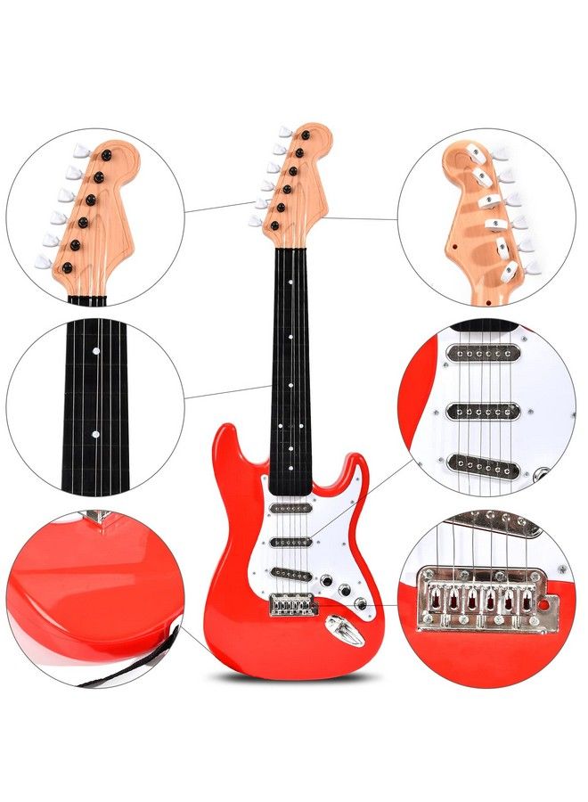 26 Inch Guitar Toy For Kidsportable Electronic Guitar Musical Instrument Toy Birthday Gifts For Beginner Children Toddler Boys Girls