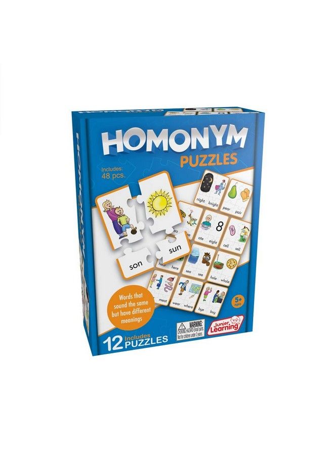 Jl243 Homonym Puzzles Multi