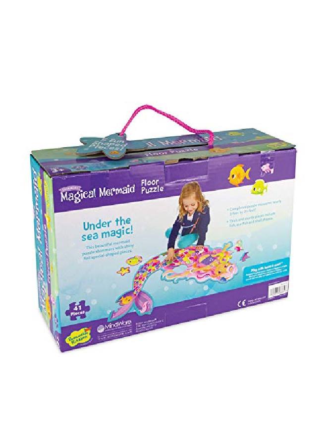 Shimmery Magical Mermaid Floor Puzzle