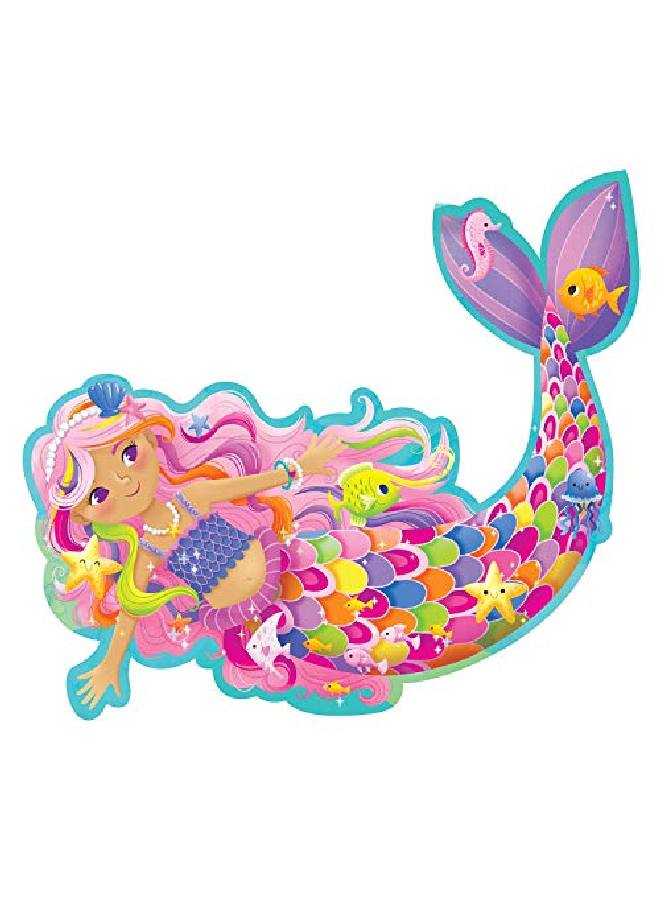 Shimmery Magical Mermaid Floor Puzzle