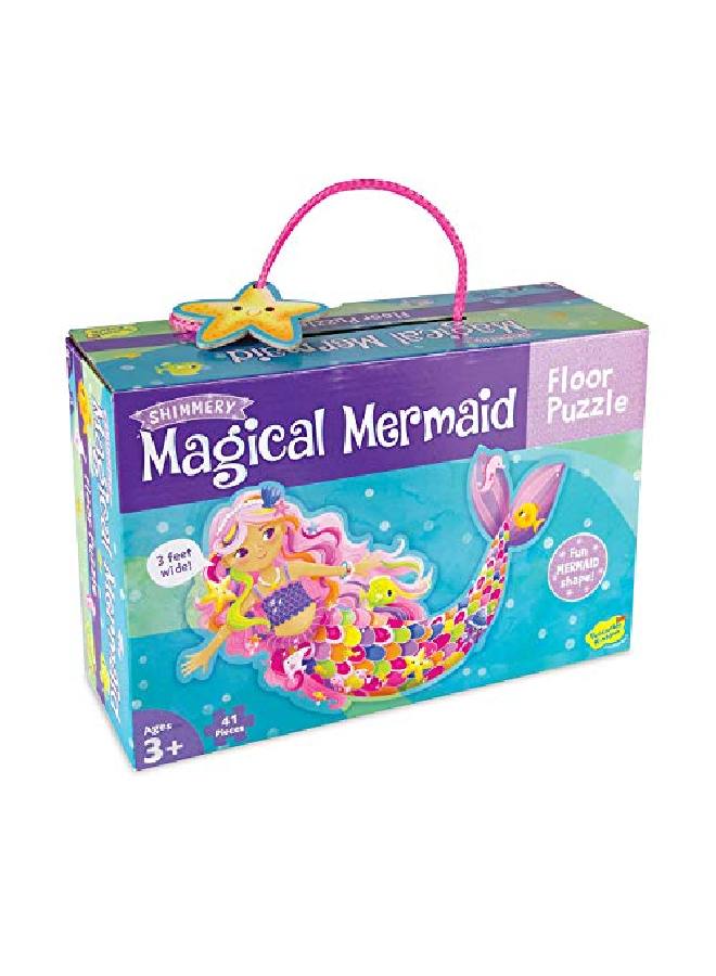 Shimmery Magical Mermaid Floor Puzzle