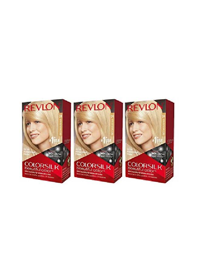 Colorsilk By Ammoniafree Permanent Haircolor: Ultra Natural Blonde 11N 1 Ea ( Pack Of 3 )