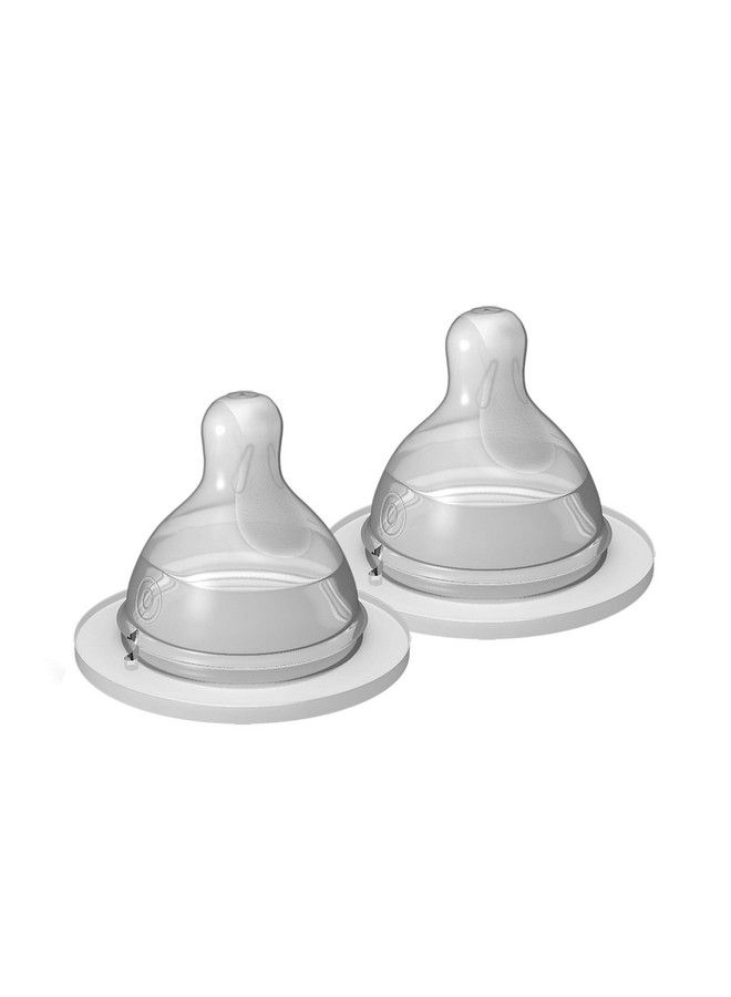 Mam Bottle Nipples Extra Slow Flow Nipple Size 0 For Newborn Babies And Older Skinsoft Silicone Nipples For Baby Bottles Fits All Mam Bottles 2 Pack
