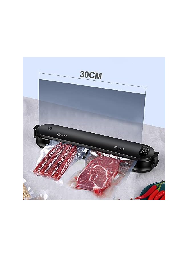 Vacuum Sealer, Food Saver Vacuum Sealer Machine For Food Preservation Automatic Sealing With Dry & Moist Sealing Modes. (White)