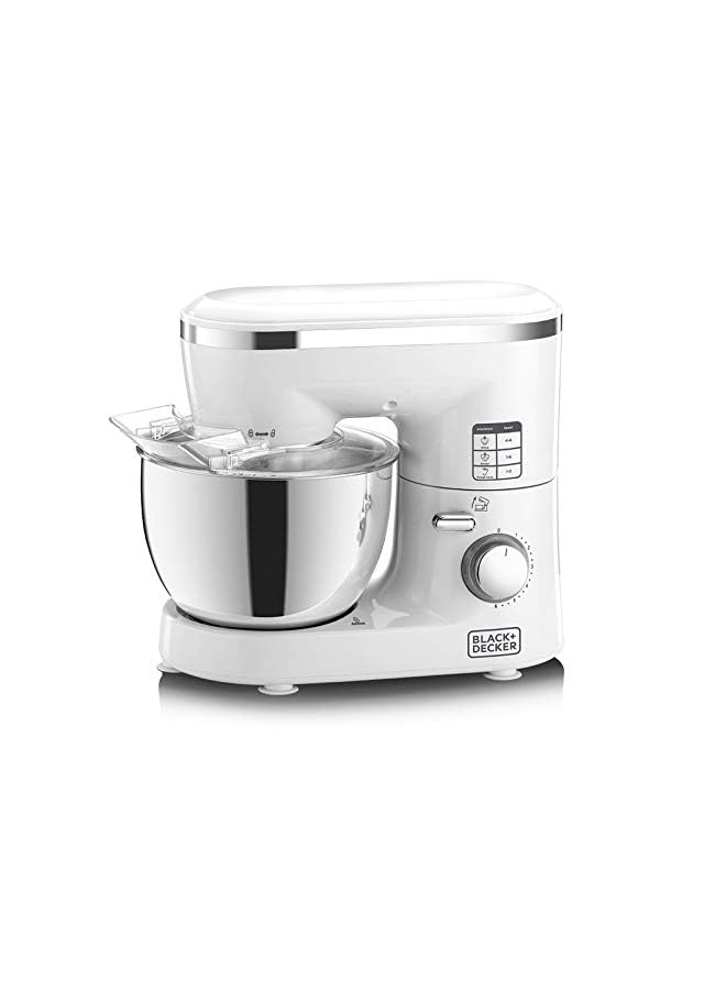 Kitchen Stand Mixer Machine, 1000W Power, 4L Large Capacity, Stainless Steel Bowl, 6 Speed Settings For Perfect Baking Results, Easy Mixing & Kneading,