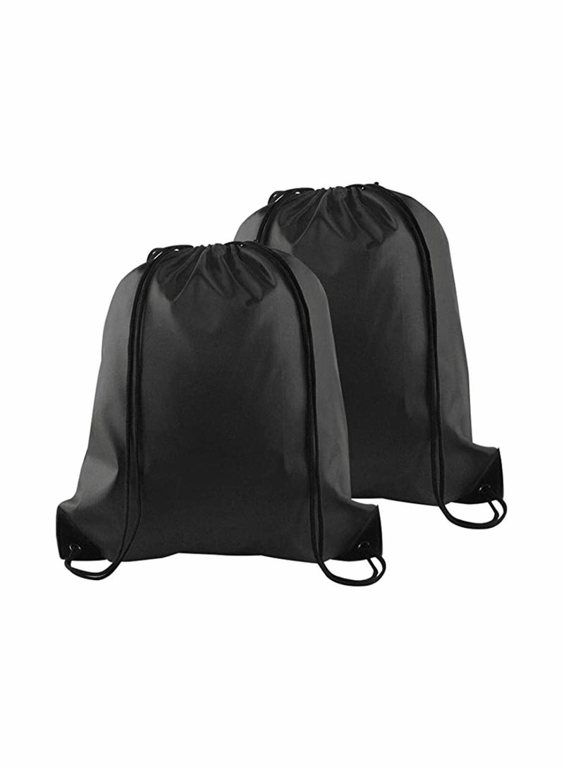 2 Pack Drawstring Backpack Bags String Backpack Bulk Tote Sack Cinch Bag Sport Bags, for School Gym Traveling Yoga Beach Storage Gift