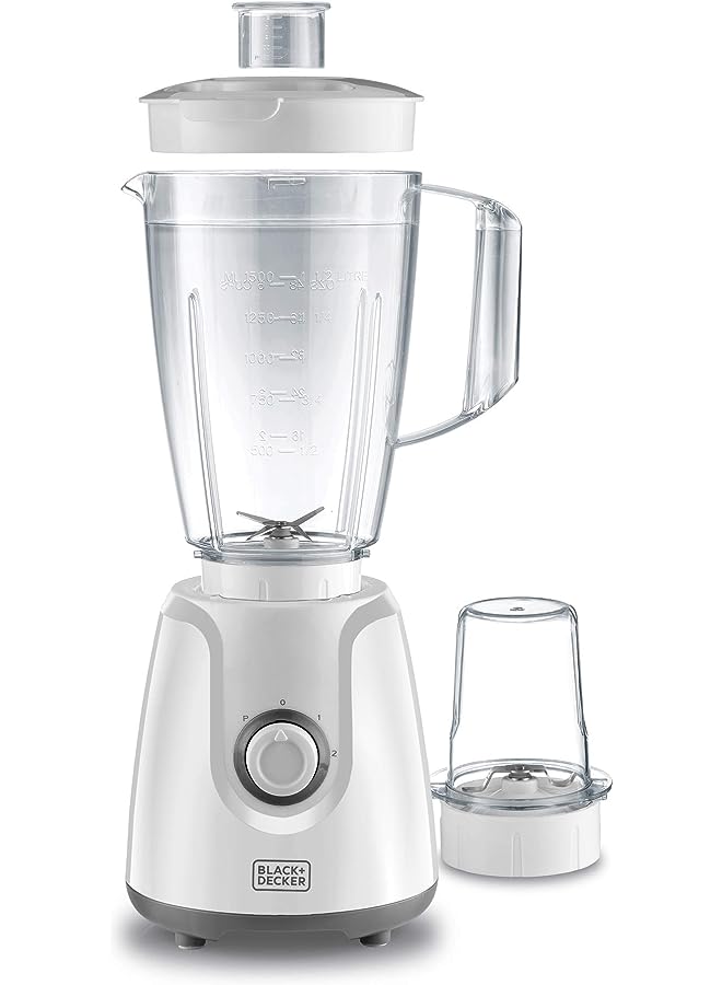 400W Blender With Grinder Mill, White, Bx4030-B5