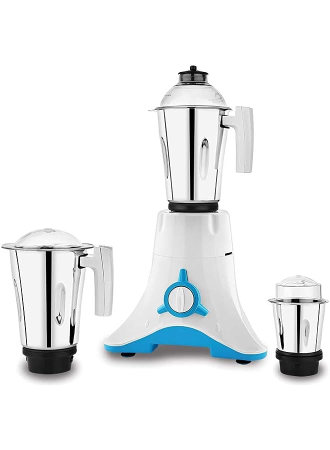 550W With Coating Body,3-In-1 Mixer Grinder With Stainless Steel Jars & Blades – 3 Speed, Copper Winding Motor Dry & Wet Fine Grinding Mixing Juicing – 2 Year Warranty (Made In Uae)