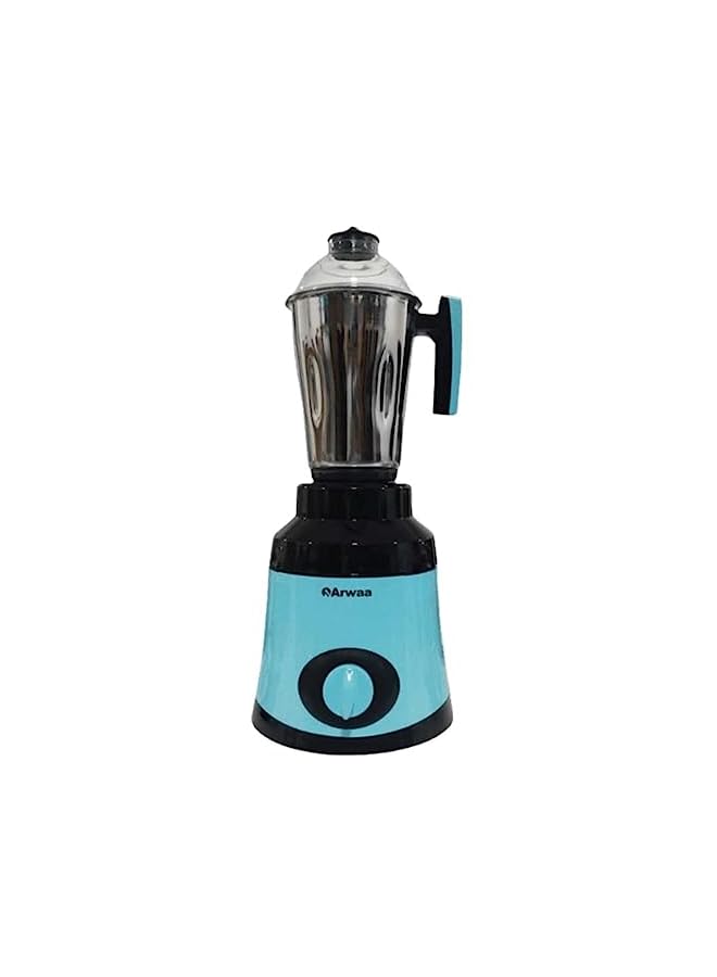 Classic Pro 750W Blue With Coating Body,3-In-1 Mixer Grinder With Stainless Steel Jars & Blades-3 Speed, Copper Winding Motor Dry & Wet Fine Grinding Mixing Juicing–2 Year Warranty (Made In Uae)