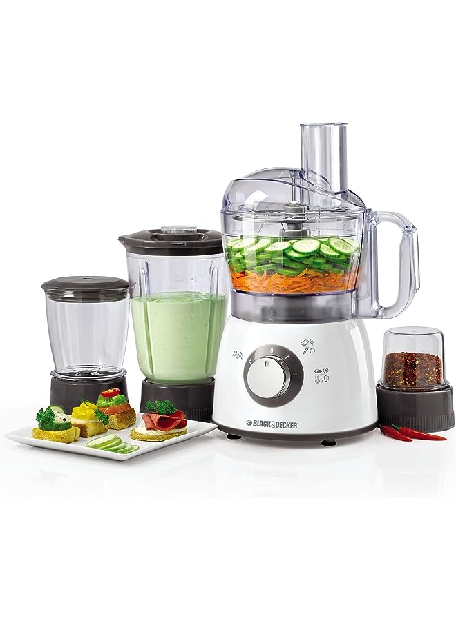 400W Food Processor With Blender Mincer & Grinder Fx400Bmg-B5