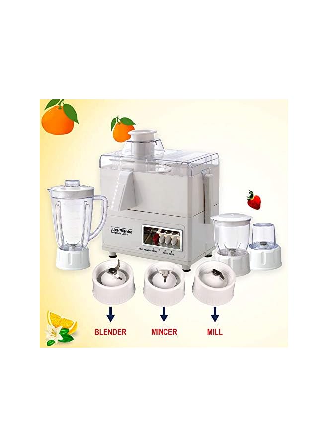 Germany 4 In 1 Food Processor Blender Mixer With Juicer Mincer & Mill