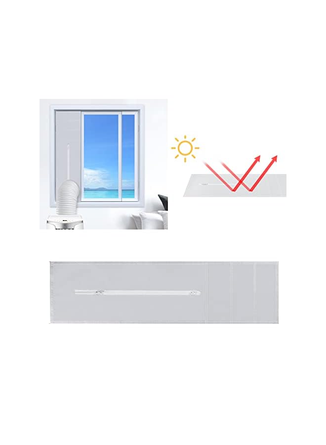 Air Conditioner Window Seal Kit Window Seal Kit Window Vent Kit With Zip For Mobile Ac