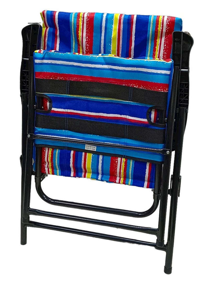 Foldable Camping Chair with Cusion/Beach Chair/Garden Chair/Fishing Chair/Picnic Chair
