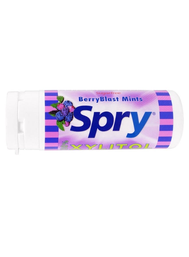 Spry Berry Blast Mint - 45 Count Clear 25grams