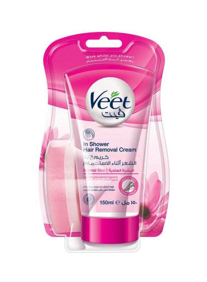 In Shower Hair Removal Cream White 150ml