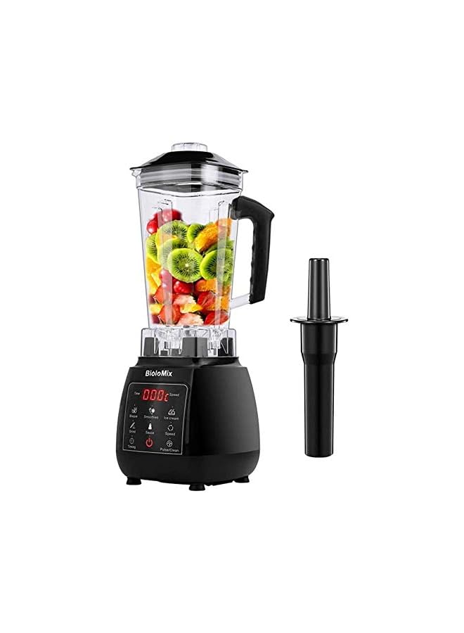 Countertop Digital Touchscreen Blender - 2L Jug, Smart Settings With Led Display, Adjustable Timer & Speed, Peak 2200W Powerful Motor For Milkshakes, Smoothies And Sauces