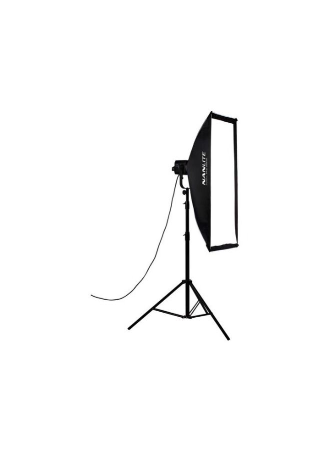 Nanlite Asymmetrical Stripbank Softbox with Bowens Mount (18 x 43