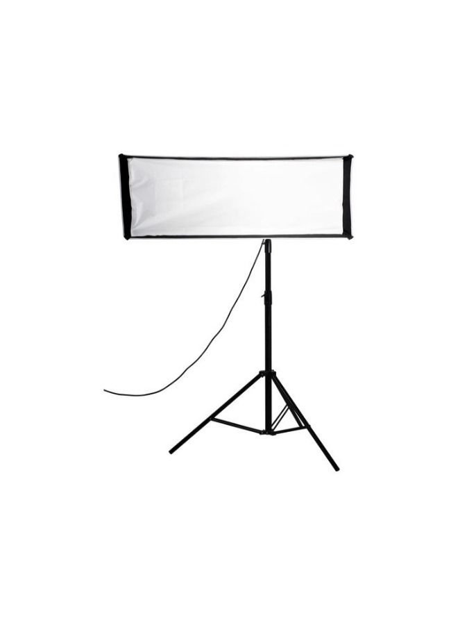 Nanlite Asymmetrical Stripbank Softbox with Bowens Mount (18 x 43