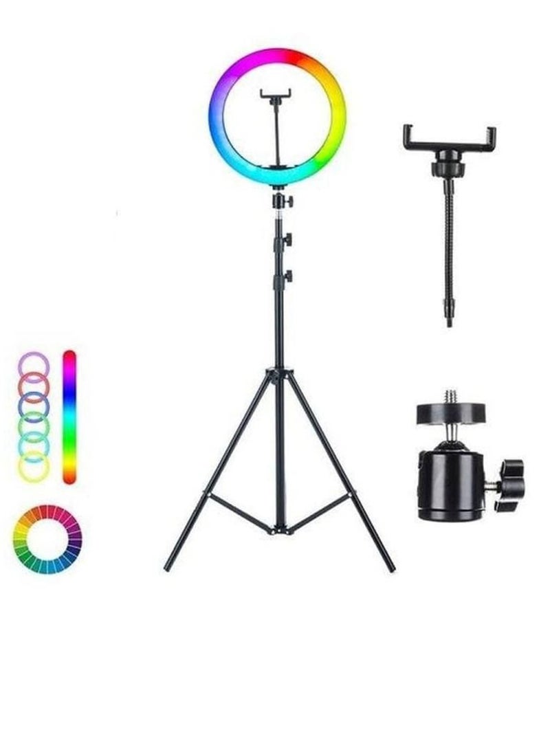 RGB LED Ring(Round) Fill Light & Diamond Crystal Lamp RD-30
