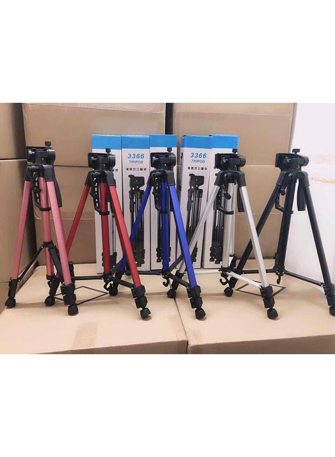 Professional Lightweight Aluminum Portable Tripod Stand Multicolour