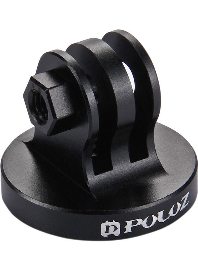 Aluminum Tripod Mount Screw Hole Adapter Black