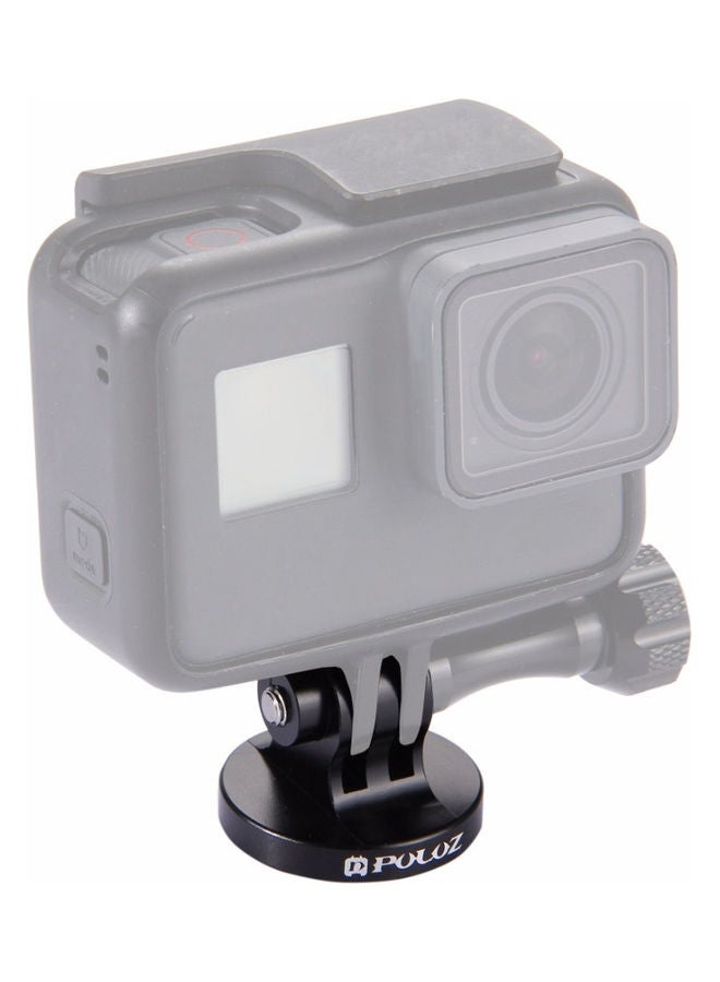 Aluminum Tripod Mount Screw Hole Adapter Black