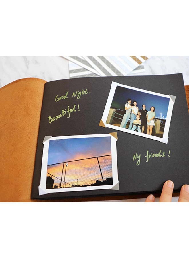 Hand Scrapbook And Photo Album Book Green