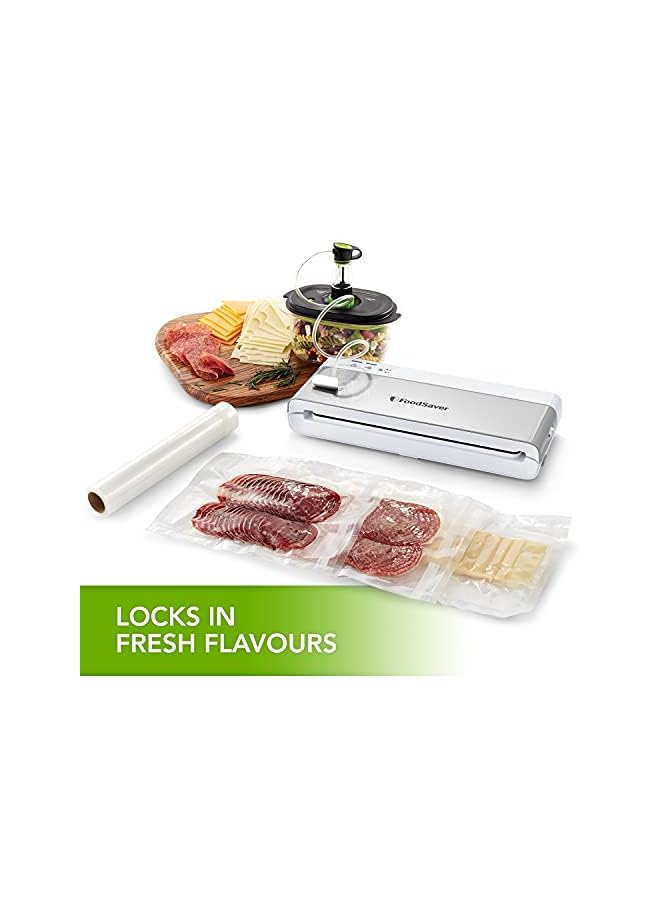 Vs0100 Electric Compact Vacuum Sealer, Silver