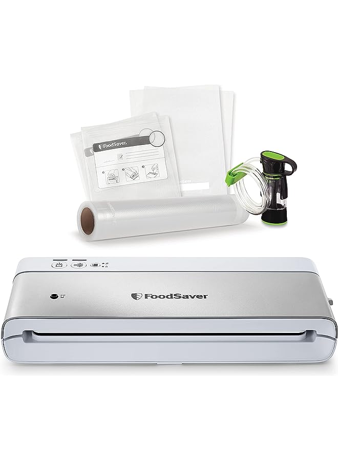 Vs0100 Electric Compact Vacuum Sealer, Silver