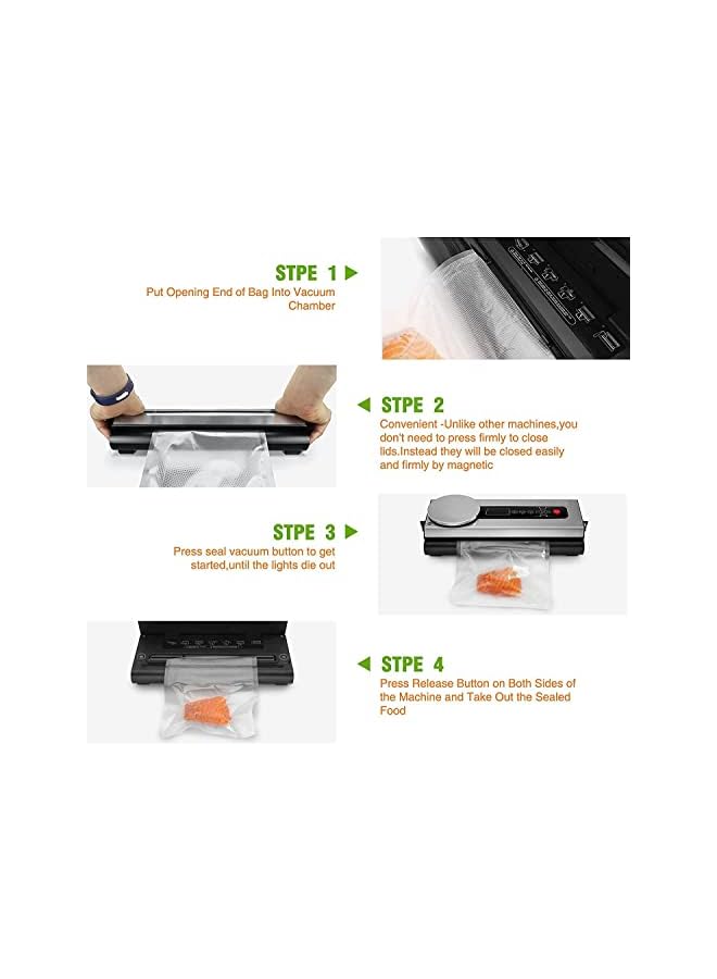 Sealer With Scale Stainless Food Saver Packaging Machine For Food Saver Vacuum Air Sealing System For Dry And Wet Food Preservation