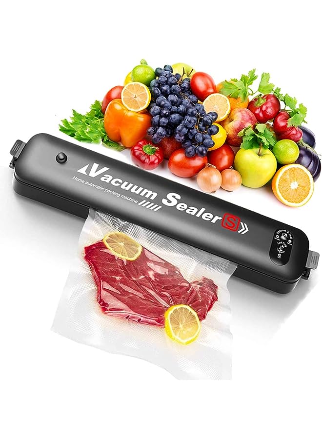 Sealer, Automatic Food Preservation Vacuum Air Sealer With 15 Sealing Bags,Food Sealing Machine Light Weight Food Saver For Dry/Moist/Fresh Food Storage