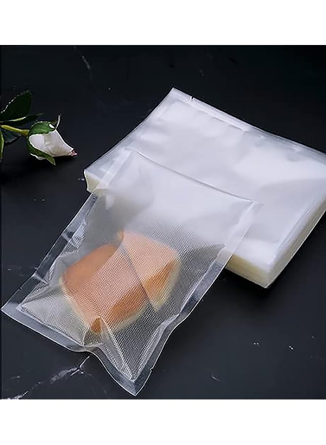 Vacuum Sealer Bags (Size 7.8 * 11.8 Inch) - Food Storage Saver Bags, Clear, Sous Vide/Microwaveable/Fridgeable/Keep Fresh