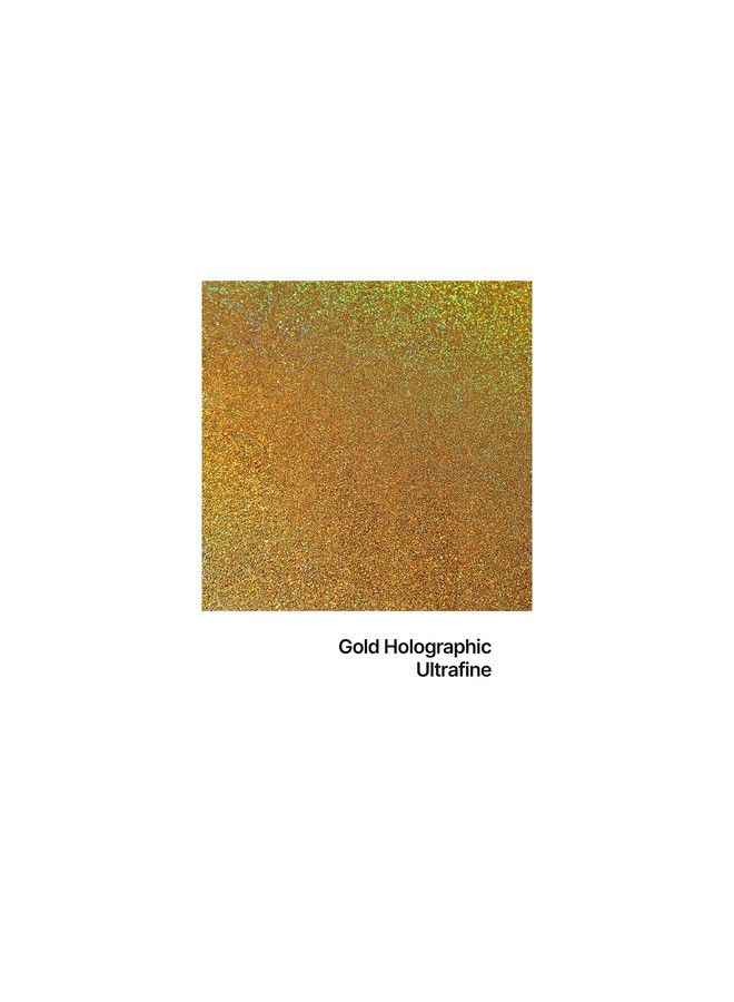 Premium Ultra Sparkle Glitter Multi Purpose Metallic Flake For Arts Crafts Nails Cosmetics Resin Festival Face Hair Gold Holographic Ultrafine (1;128