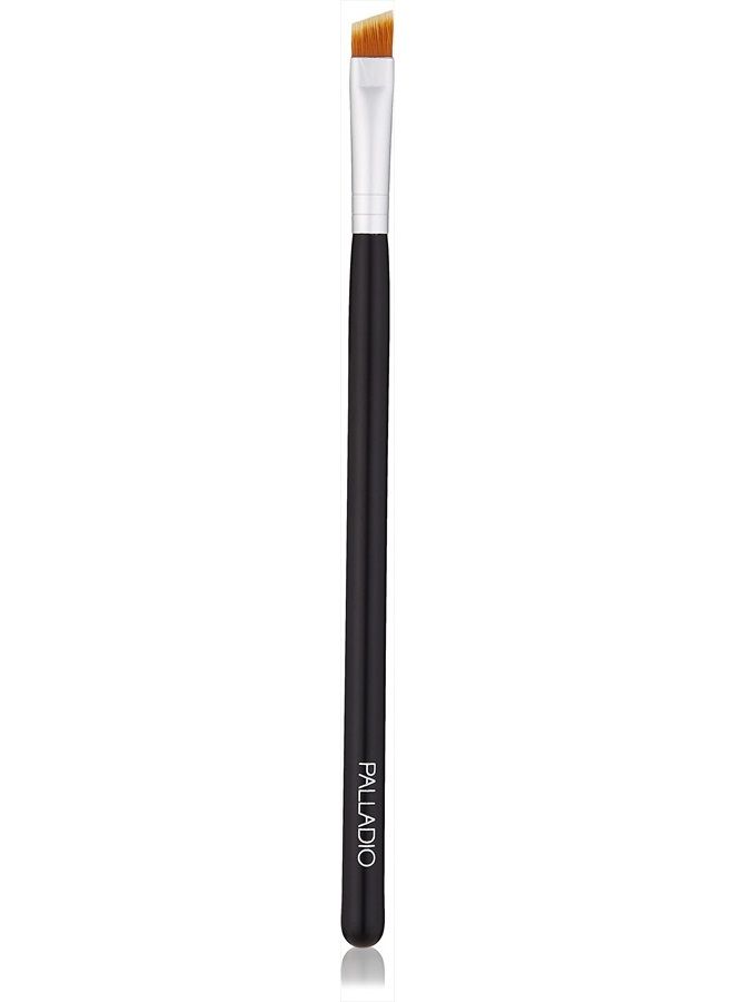 Angle Liner Brush, Tapered Makeup Brush, Precise Definition, Short, Stiff Brush, Perfect Detail, Flawless Straight Lines, Smooth Finish, Synthetic Natural Bristles, Comfortable Grip