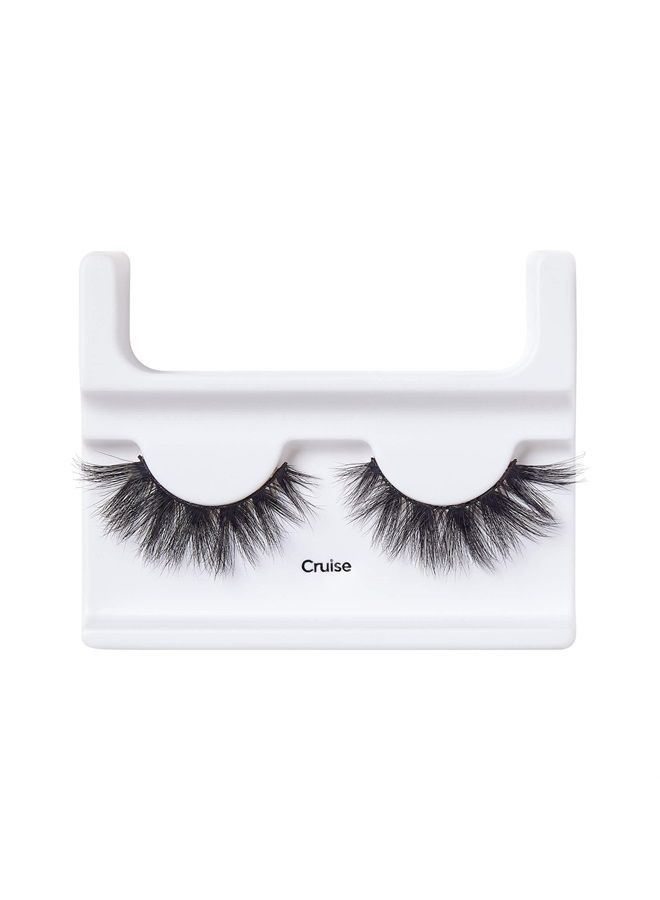 Lash Couture Masterpiece Fake Eyelashes Style 04, ‘Cruise', One-of-a-Kind Luxe Lash, Hand Woven Faux Mink Synthetic False Eyelashes, 1 Pair