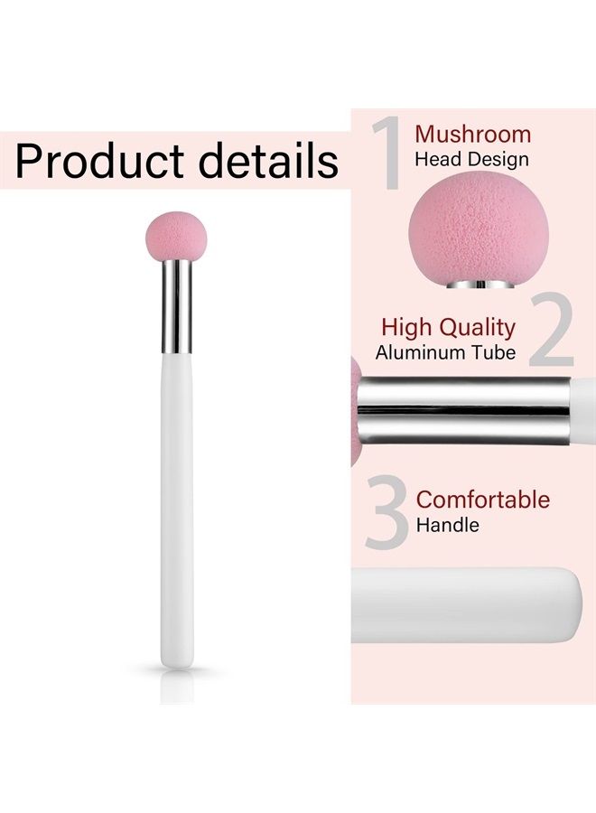 Foundation Brushes 4 PCS Makeup Setting Powder Blush Beauty Techniques Sponge Angled Stick Liquid Concealer Cream Nose Face Contour Make Up Loose Powder Puff Under Eyeline Set Pressed Blending