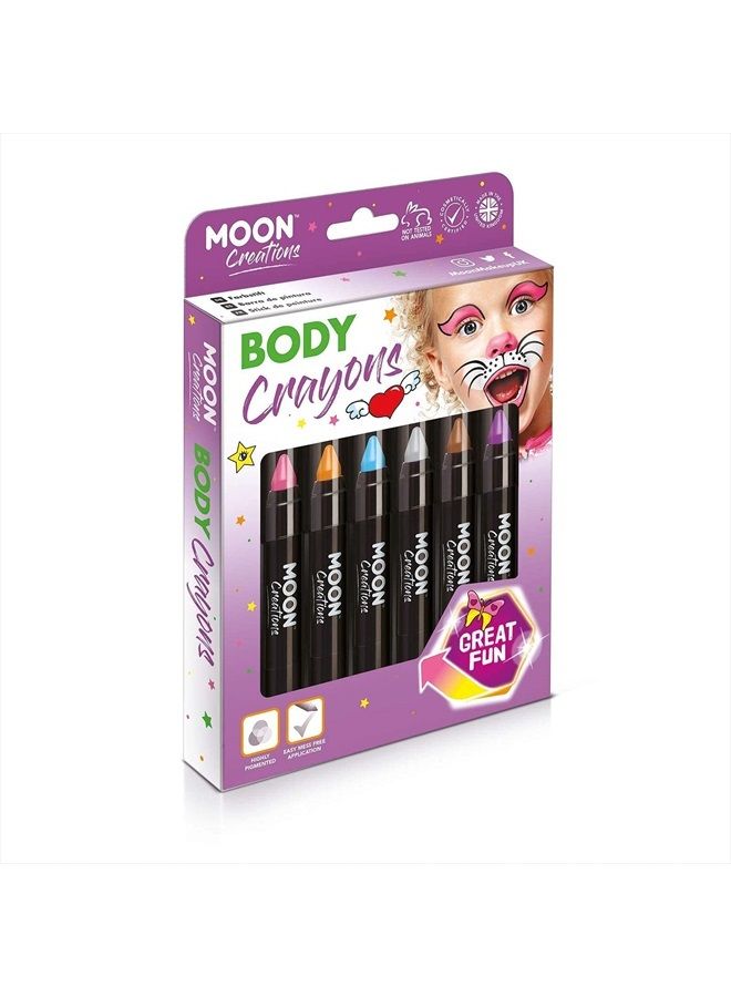 Face Paint Stick / Body Crayon Adventure Colours Boxset makeup for the Face & Body by Moon Creations - 0.12oz