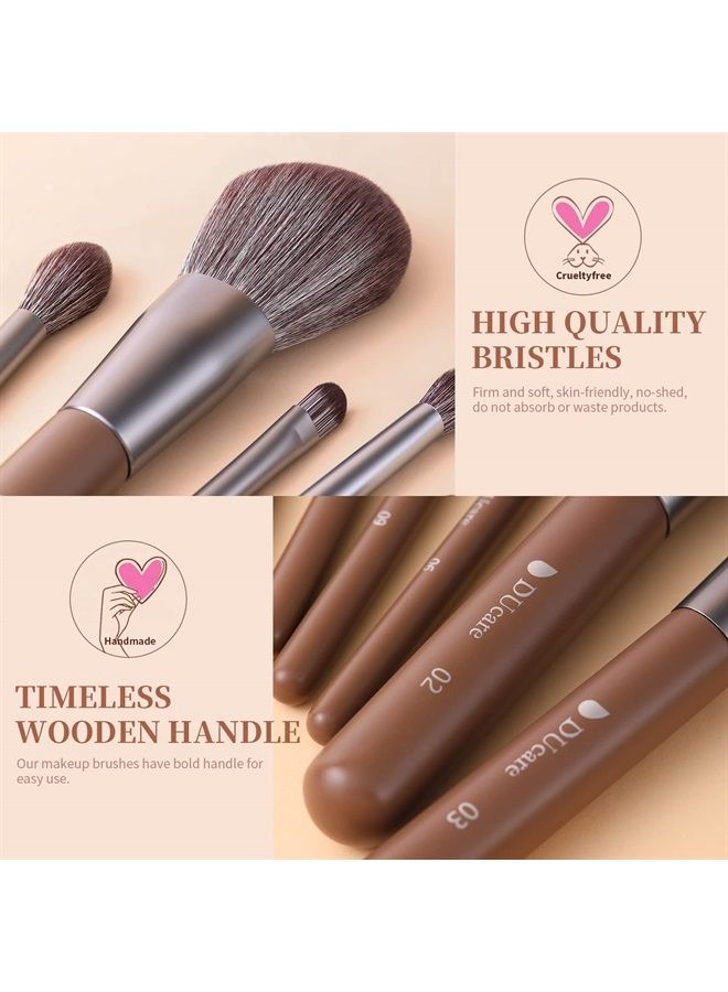 Makeup Brushes Professional with Bag 22Pcs Makeup Brush Set Premium Synthetic Kabuki Foundation Blending Brush Face Powder Blush Concealers Eye Shadows with Case