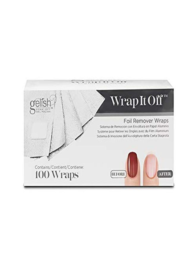 Wrap It Off Foil Remover Wraps, 100Pcs