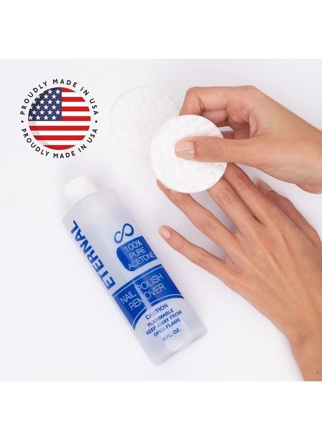 Acetone Nail Polish Remover 100 Percent Pure Acetone With Quick Effect And Ultrapowerful Formula For Removal Of Natural Glue Gel Acrylic Shellac & Artificial Fingernail 16 Fl Oz
