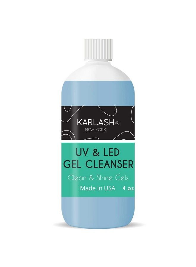 Max Uv & Led Gel Cleanser For Nails Clean & Shine Gels (4 Ounce)