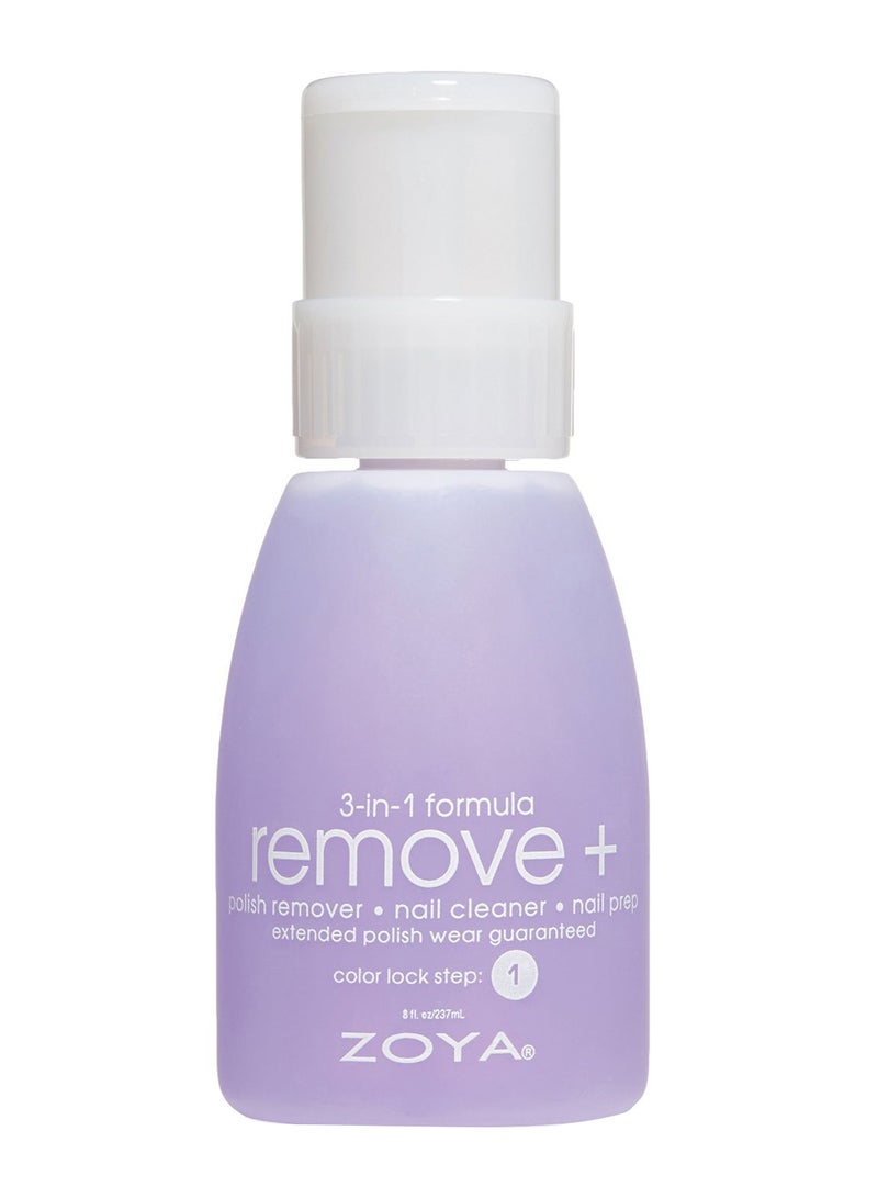 3-In-1 Formula Nail Polish Remover Light Purple