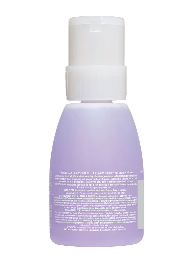 3-In-1 Formula Nail Polish Remover Light Purple