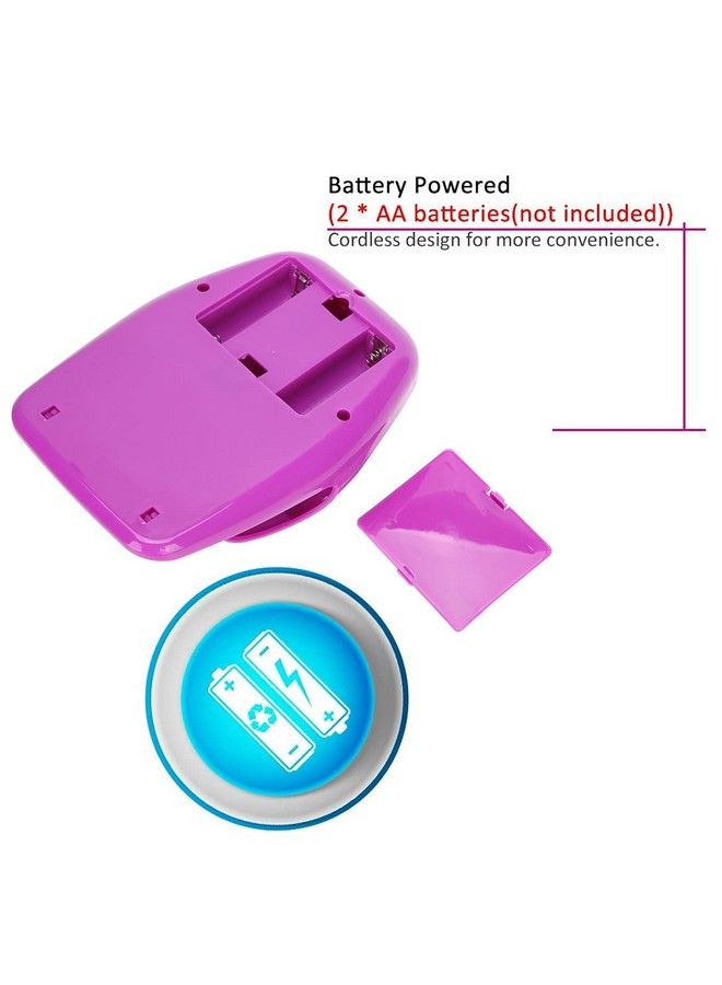 Nail Dryer Portable Fan Air Blow For Regular Nail Polish[Purple]