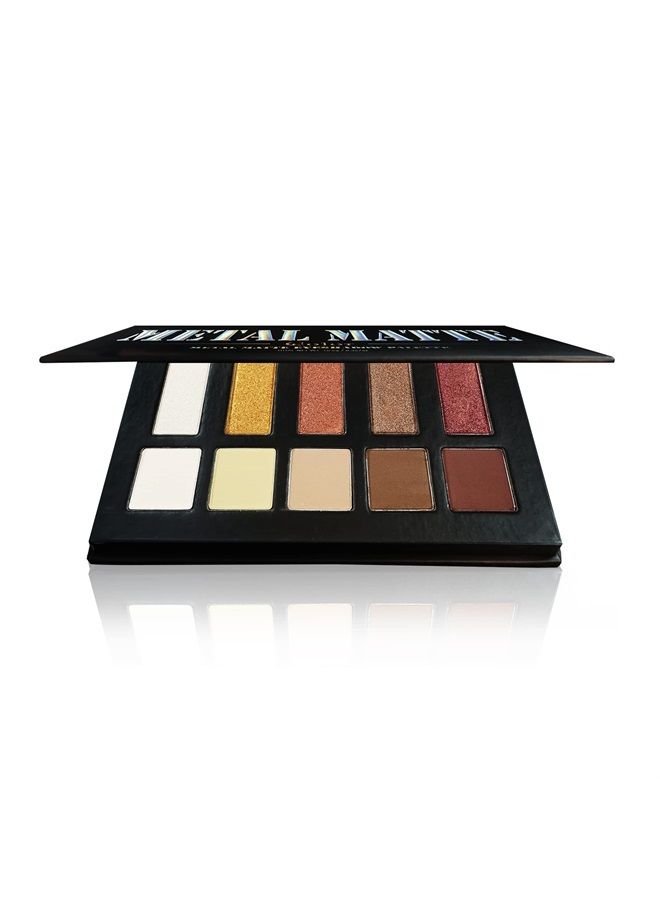 Metal Matte 10 color Eyeshadow Palette
