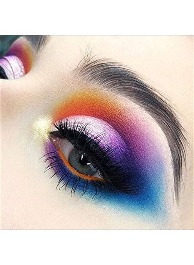 35 Color Studio Eyeshadow Palette for Halloween Makeup, Pop Makeup Inner Artist Matte Shimmer Luminous Velvet Texture Pressed Colors Powder Creamy Eye Shadow Blendable Natural Makeup Palette