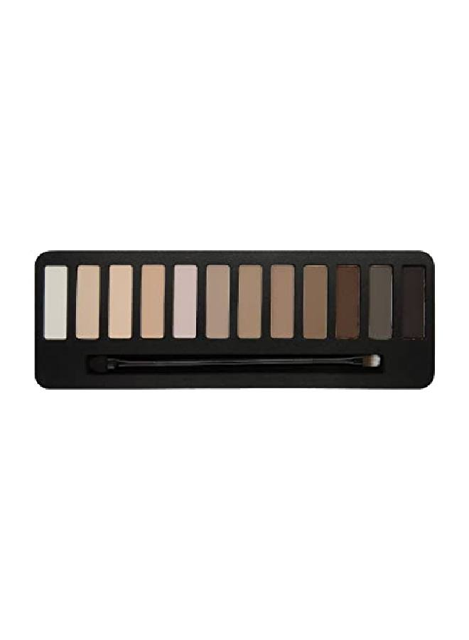 Mighty Mattes Eyeshadow Palette 12 Natural Nude Colors Flawless Longlasting Makeup